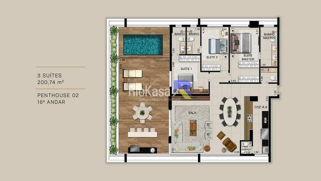 Apartamento, 2 quartos, 99 m² - Foto 35