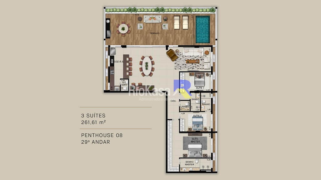 Apartamento, 2 quartos, 99 m² - Foto 37