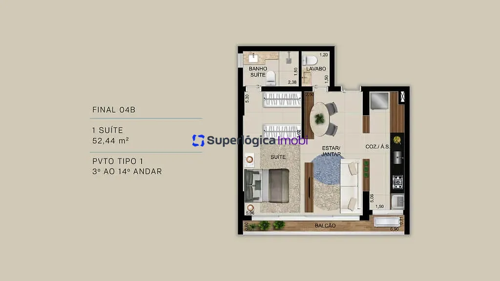 Apartamento, 2 quartos, 99 m² - Foto 20