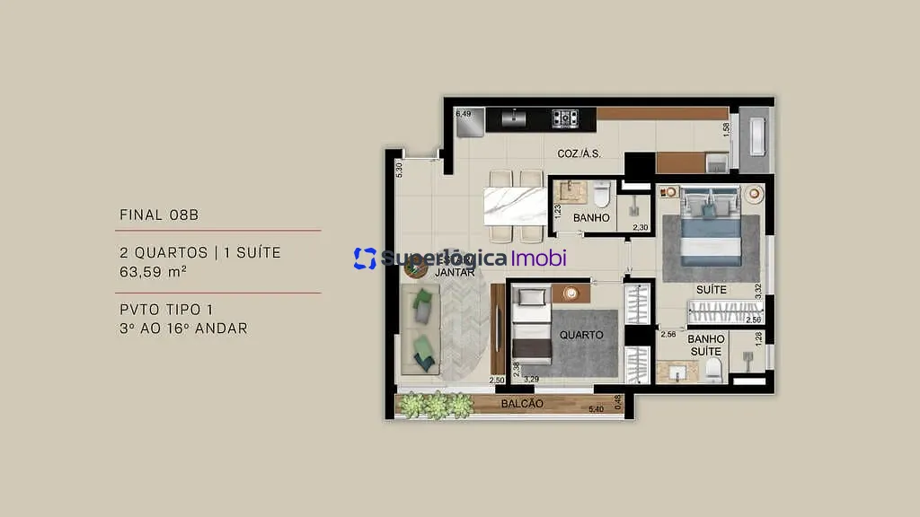 Apartamento, 2 quartos, 99 m² - Foto 21