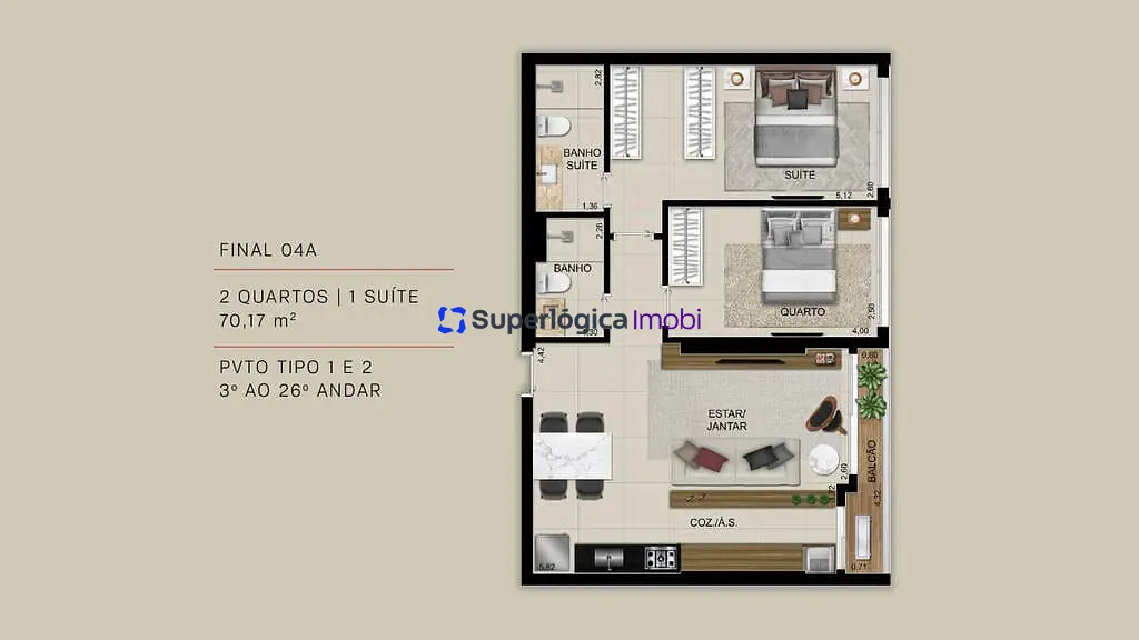 Apartamento, 2 quartos, 99 m² - Foto 22