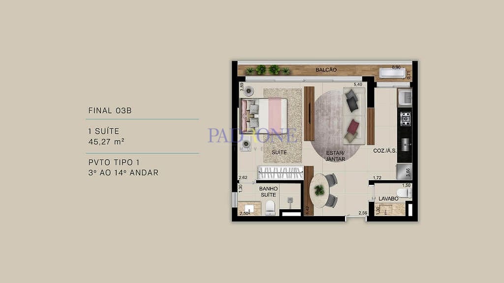 Apartamento à venda com 2 quartos, 99m² - Foto 17