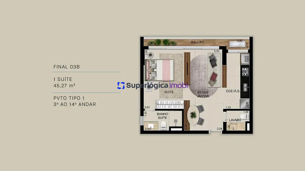 Apartamento, 2 quartos, 99 m² - Foto 17