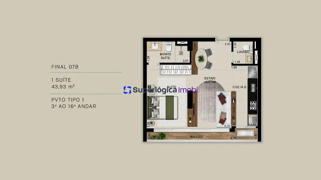 Apartamento, 2 quartos, 78 m² - Foto 16