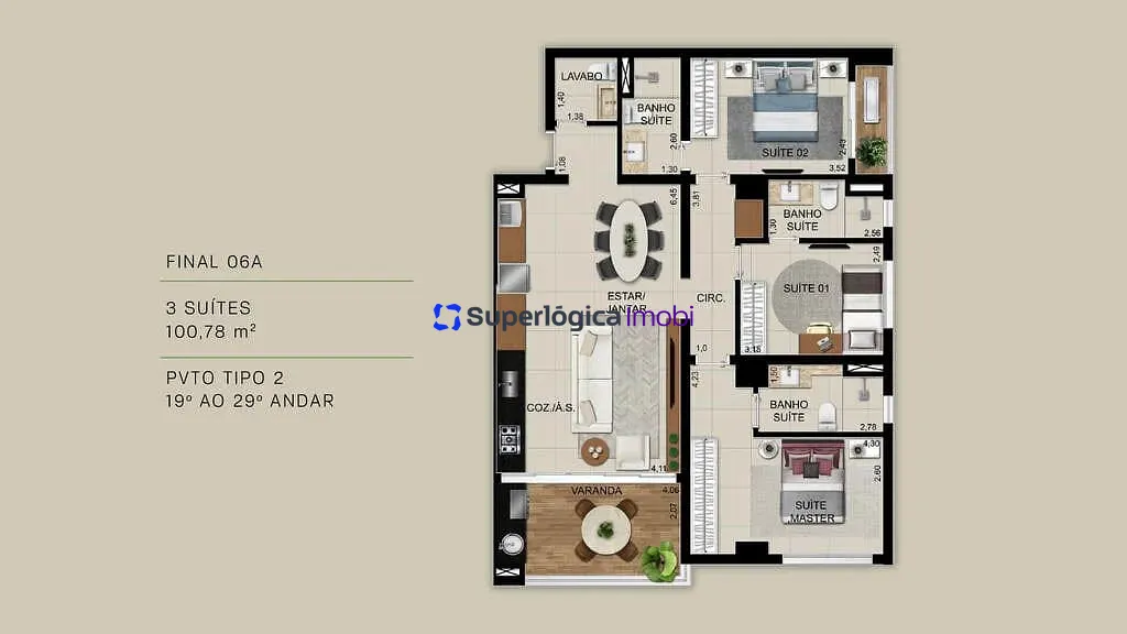 Apartamento, 2 quartos, 78 m² - Foto 28
