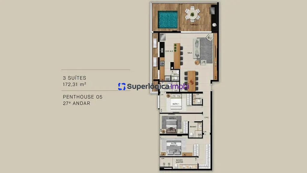 Apartamento, 2 quartos, 78 m² - Foto 29