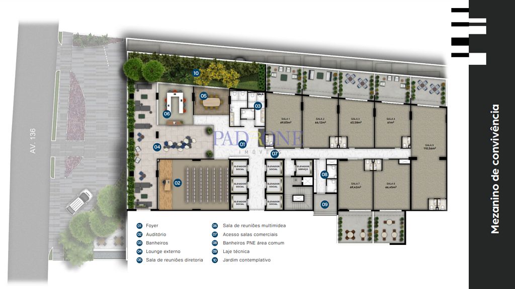 Apartamento à venda com 1 quarto, 633m² - Foto 11