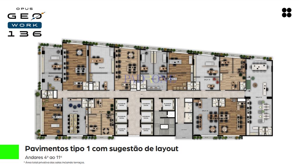 Apartamento à venda com 1 quarto, 633m² - Foto 19