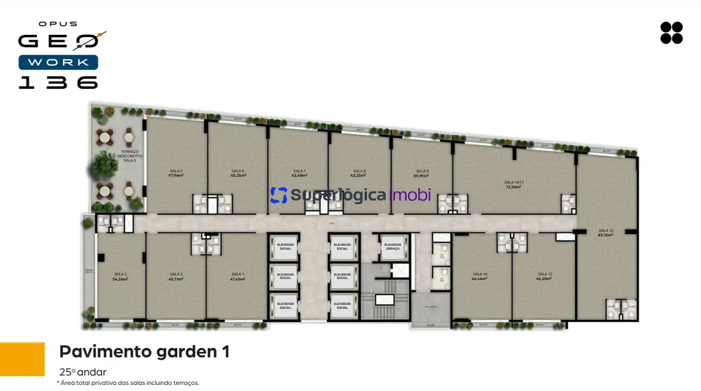 Apartamento, 1 quarto, 633 m² - Foto 12