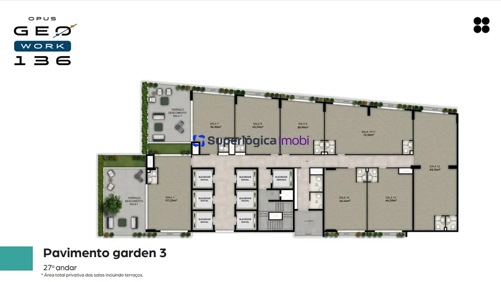 Apartamento, 1 quarto, 633 m² - Foto 14