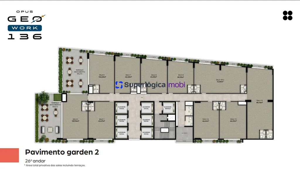 Apartamento, 1 quarto, 69 m² - Foto 13