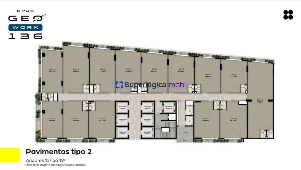Apartamento, 1 quarto, 69 m² - Foto 21