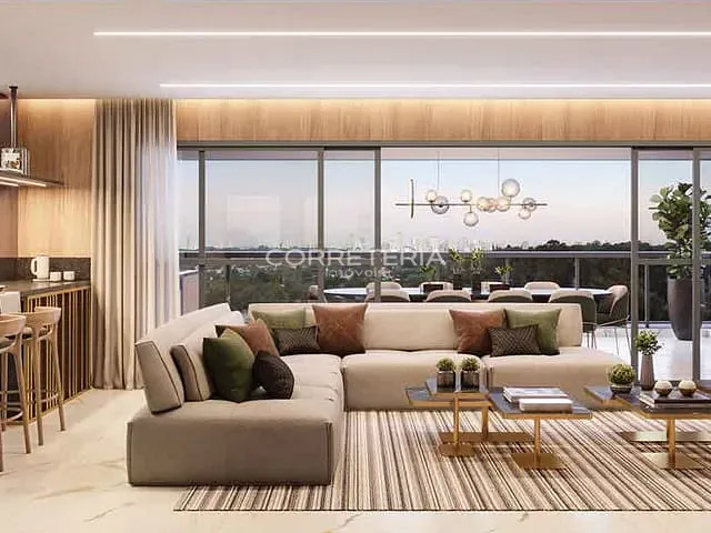 Apartamento 4 quartos e 6 banheiros, à venda, no bairro Santo Amaro em São Paulo