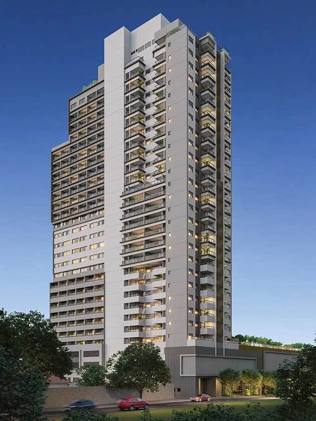 Apartamento à venda 1 Quarto 1 Suite 1 Vaga 48.28M² Santo Amaro São Paulo - SP | Hub Brooklin by EZ - Residencial