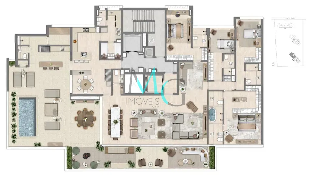 Apartamento, 4 quartos, 181 m² - Foto 76