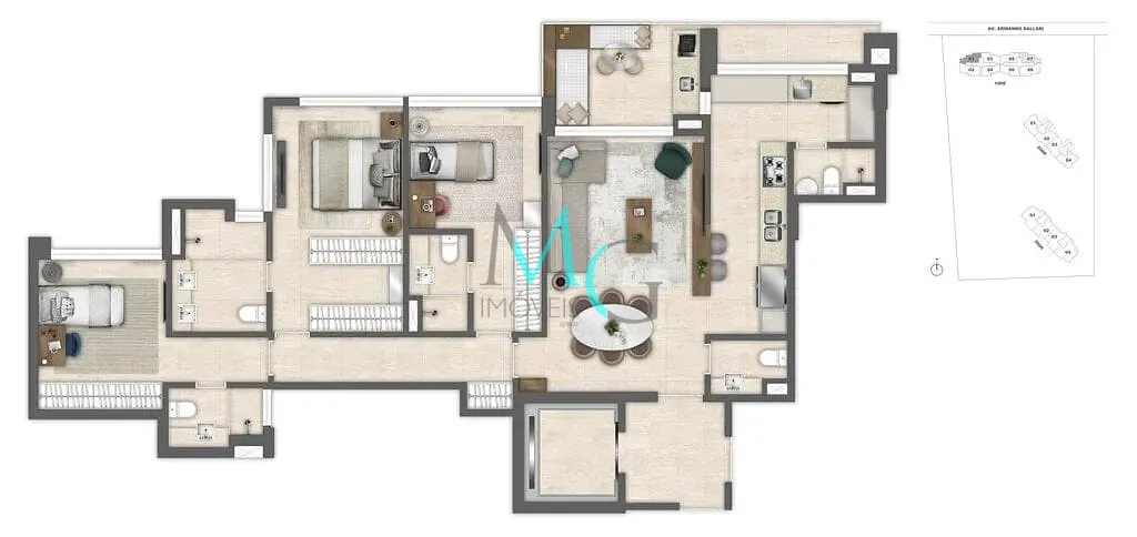 Cobertura, 4 quartos, 376 m² - Foto 66