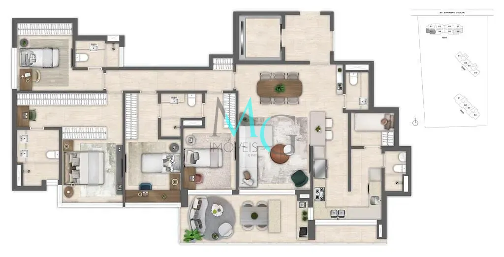 Cobertura, 4 quartos, 376 m² - Foto 68