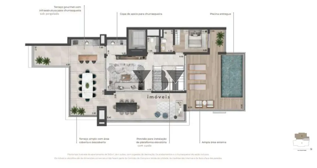 Apartamento, 4 quartos, 217 m² - Foto 19