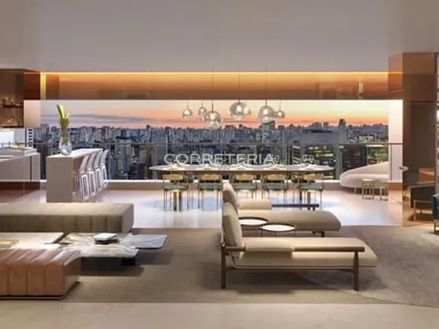 Apartamento 4 quartos e 5 banheiros, à venda, no bairro Pinheiros em São Paulo