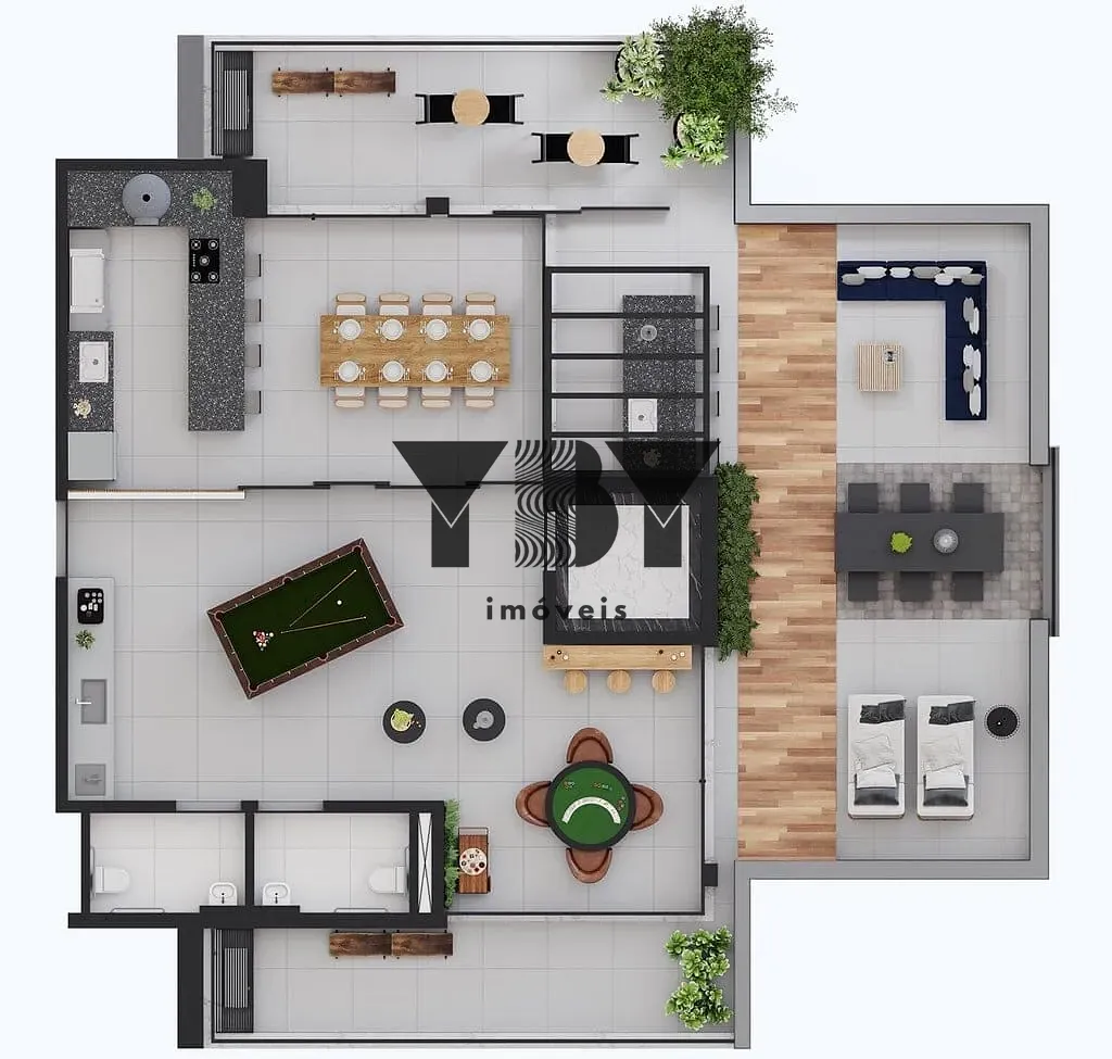Apartamento, 1 quarto, 44 m² - Foto 35