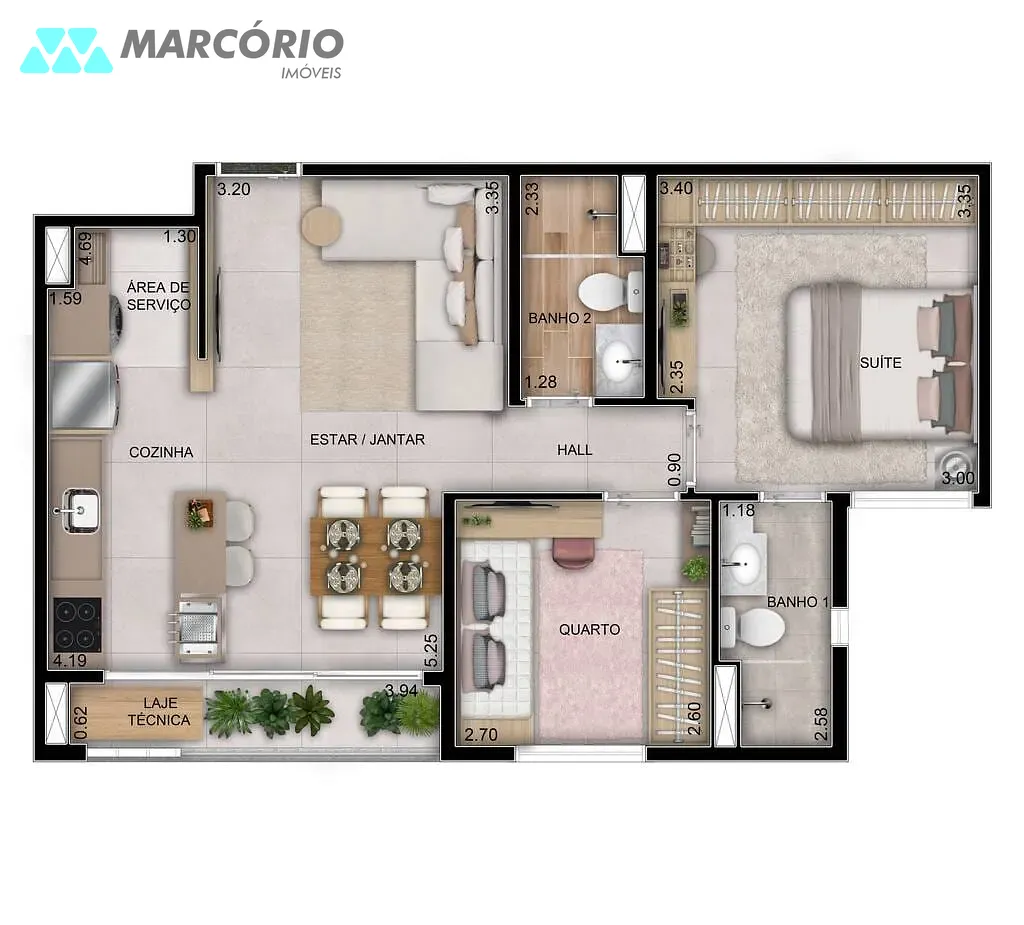 Apartamento, 3 quartos, 76 m² - Foto 22