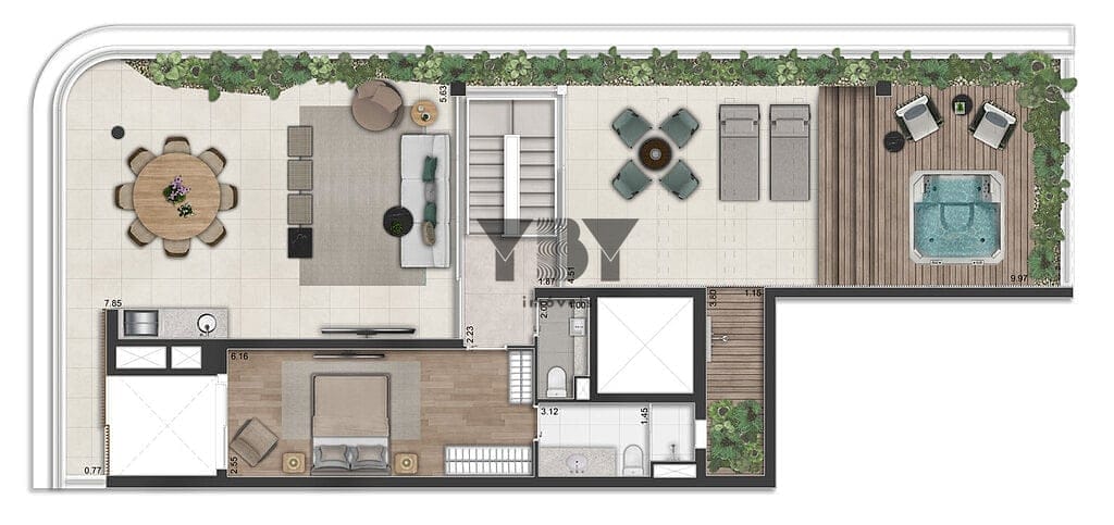 Cobertura à venda com 3 quartos, 300m² - Foto 45