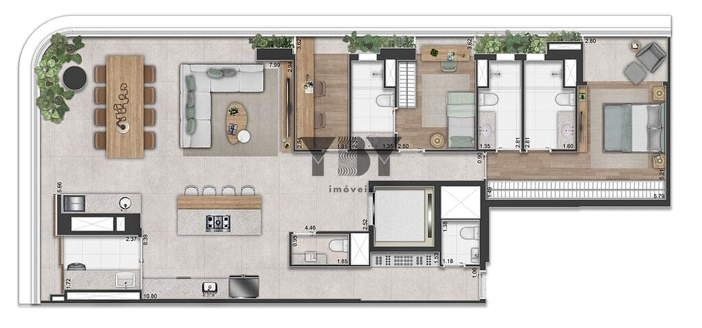 Cobertura à venda com 3 quartos, 300m² - Foto 40