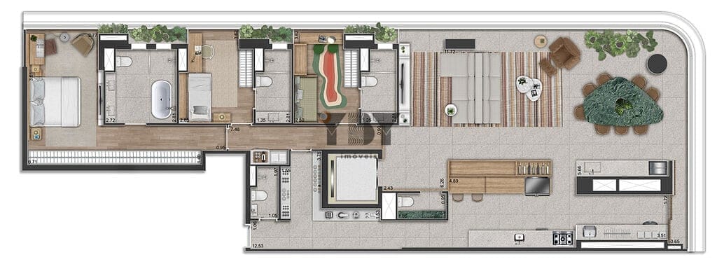 Cobertura à venda com 3 quartos, 300m² - Foto 42