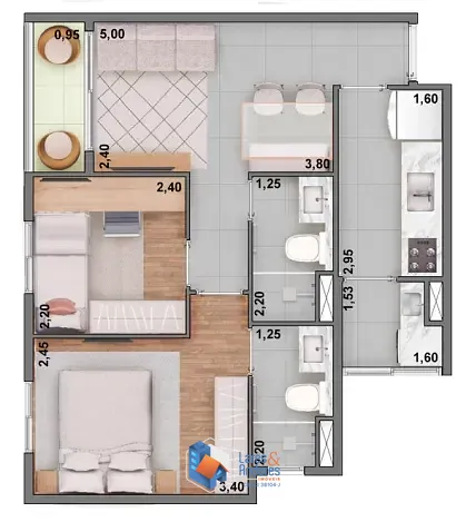 Cobertura, 2 quartos, 112 m² - Foto 12