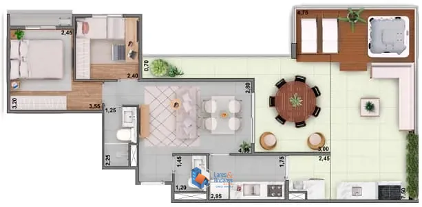 Apartamento, 2 quartos, 60 m² - Foto 15
