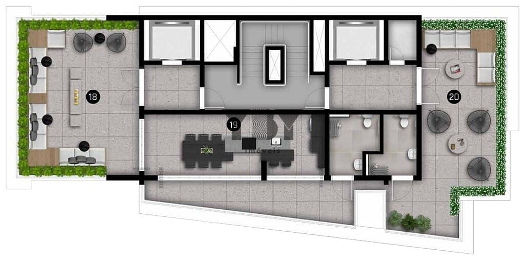 Apartamento, 1 quarto, 24 m² - Foto 18