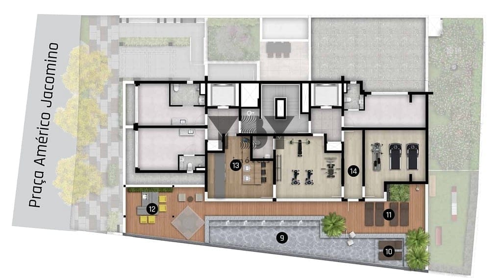 Apartamento, 1 quarto, 32 m² - Foto 17