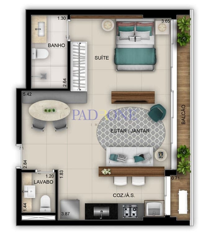 Apartamento à venda com 2 quartos, 74m² - Foto 13