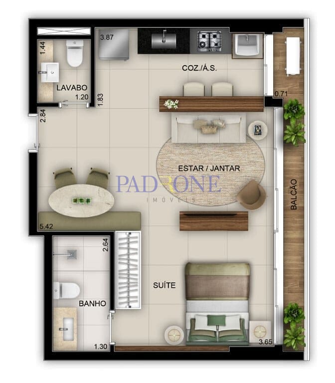 Apartamento à venda com 2 quartos, 74m² - Foto 14