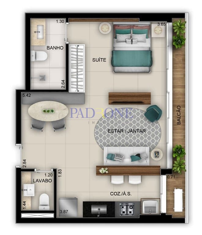 Apartamento à venda com 2 quartos, 74m² - Foto 15