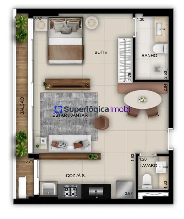 Apartamento, 2 quartos, 73 m² - Foto 16
