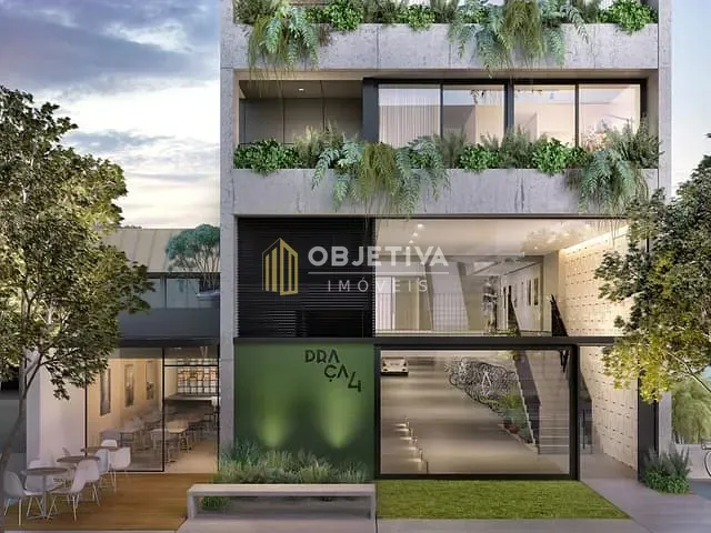 Cobertura / Penthouse 1 quarto e 1 banheiro, à venda, no bairro Menino Deus em Porto Alegre