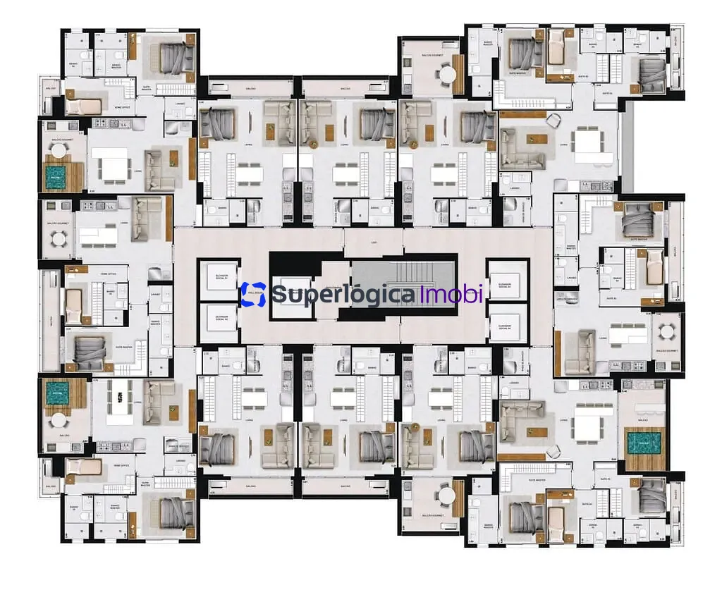 Apartamento, 2 quartos, 76 m² - Foto 39