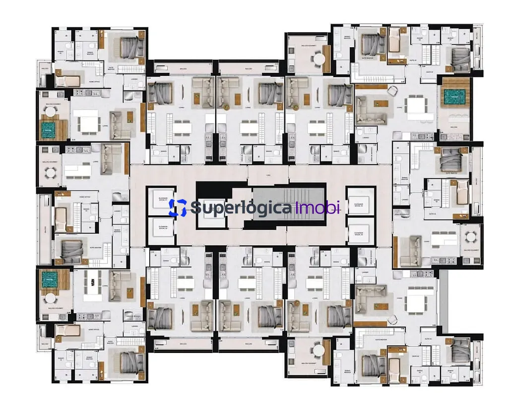 Apartamento, 2 quartos, 76 m² - Foto 40