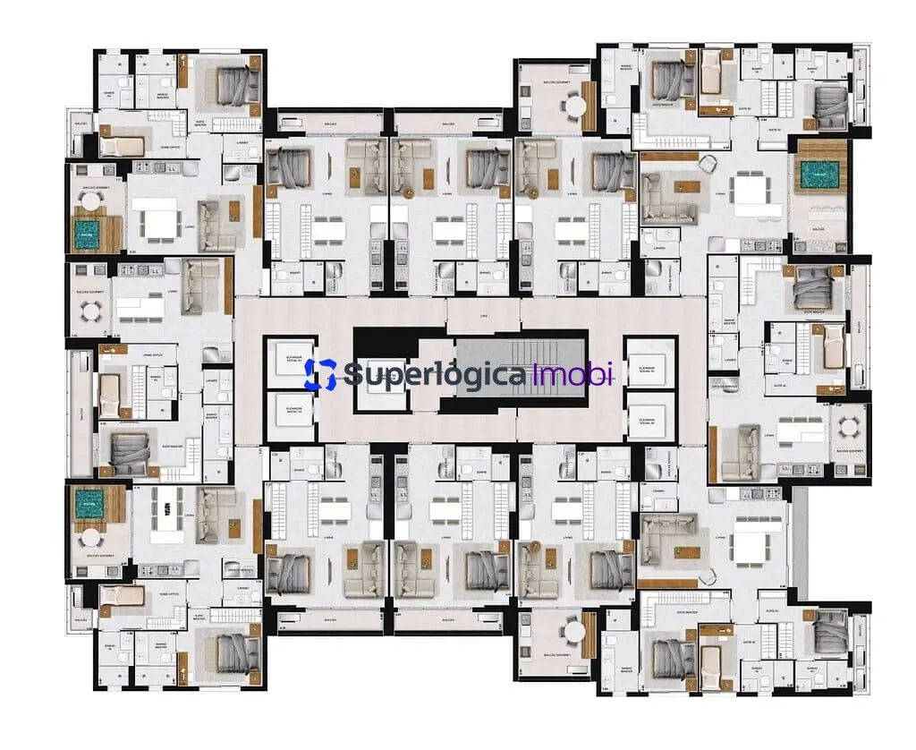 Apartamento, 3 quartos, 93 m² - Foto 40