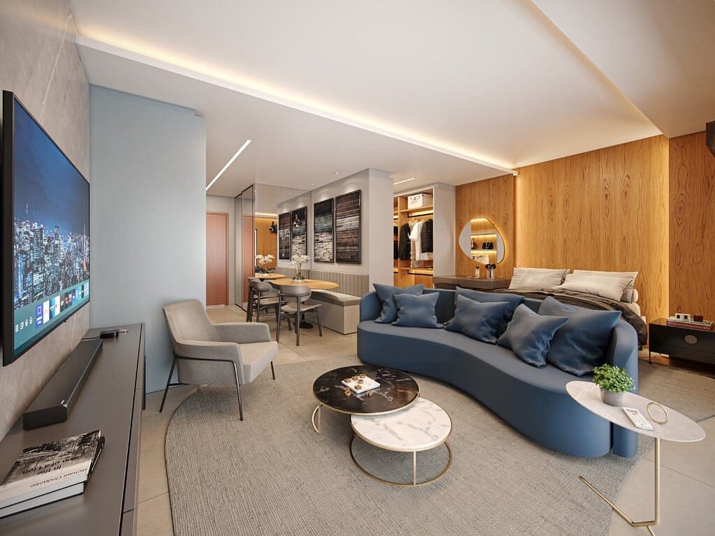 Apartamento, 1 quarto, 53 m² - Foto 7