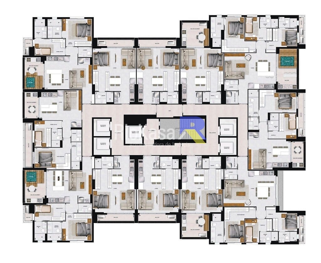 Apartamento, 2 quartos, 82 m² - Foto 40