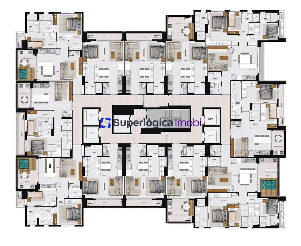 Apartamento, 2 quartos, 82 m² - Foto 39