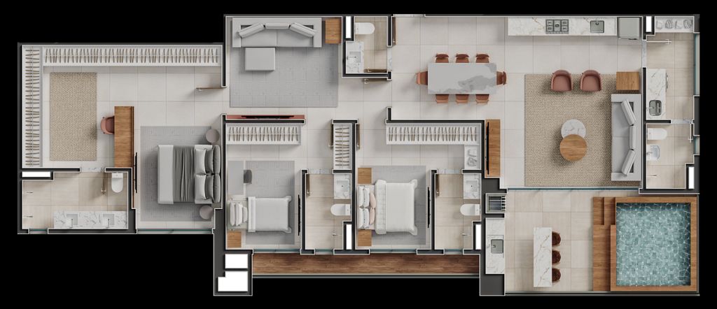 Apartamento, 2 quartos, 79 m² - Foto 47