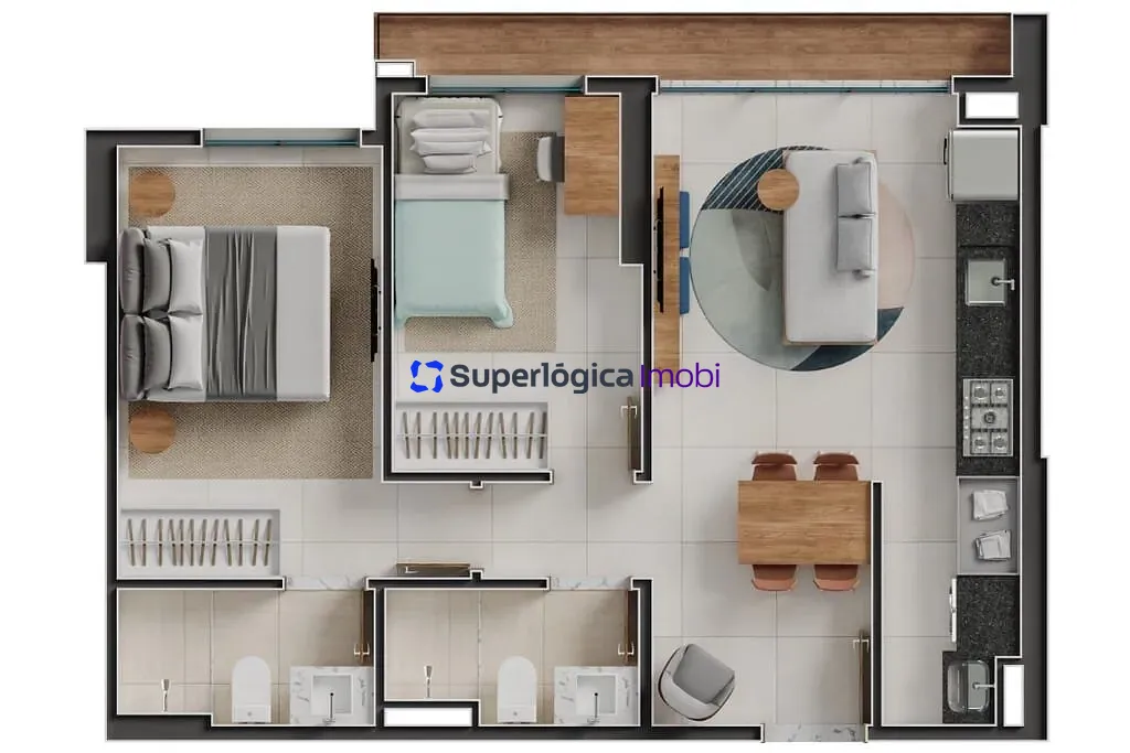 Apartamento, 2 quartos, 79 m² - Foto 37