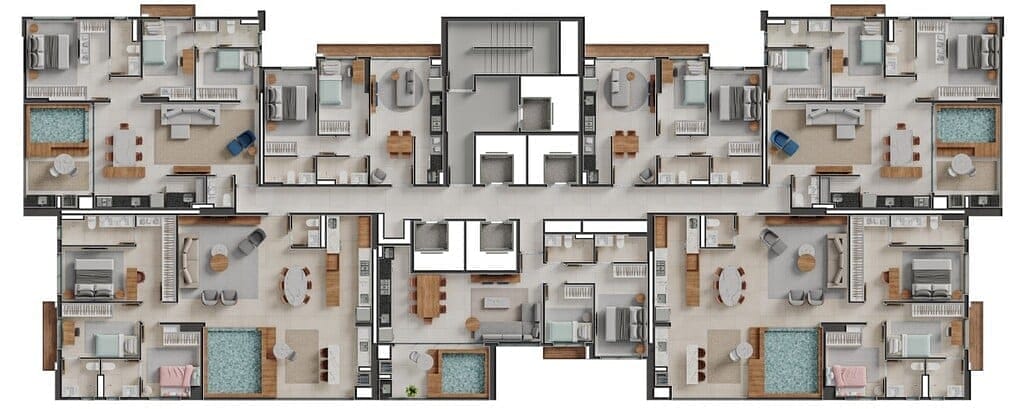 Apartamento, 2 quartos, 58 m² - Foto 35