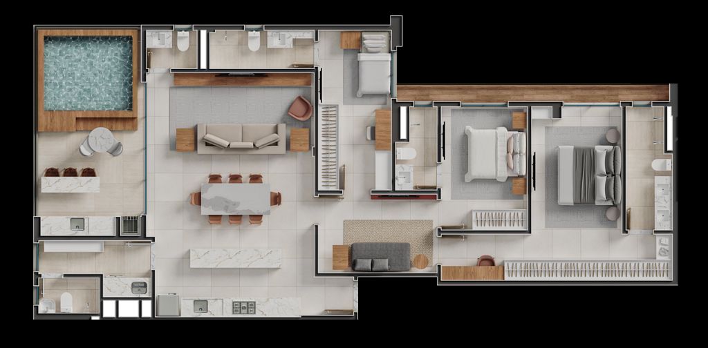 Apartamento, 2 quartos, 58 m² - Foto 45