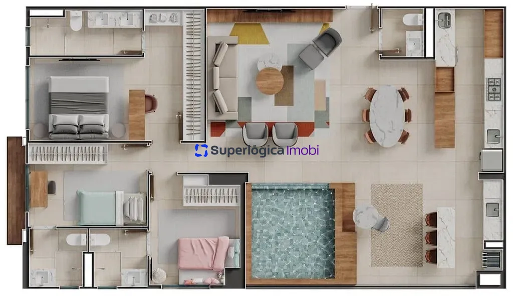 Apartamento, 2 quartos, 58 m² - Foto 44