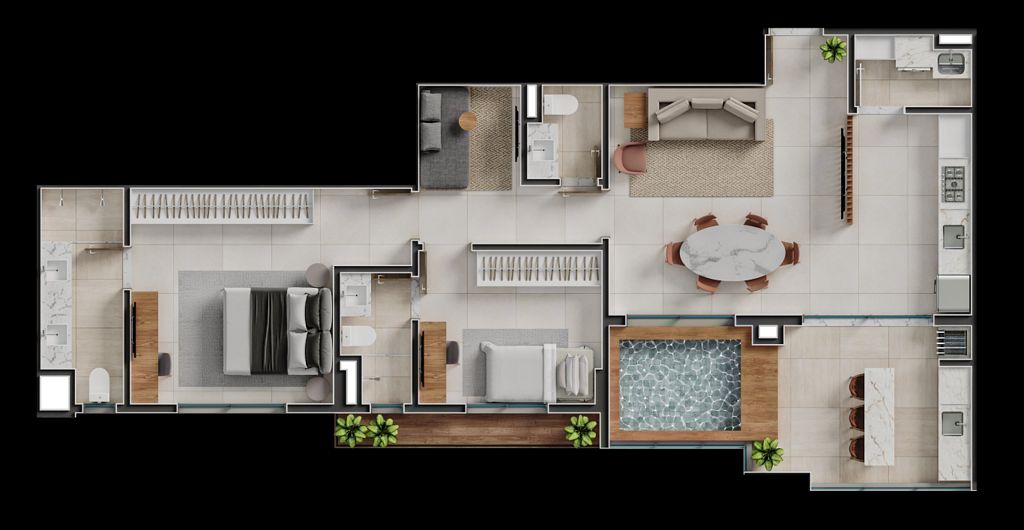 Apartamento, 3 quartos, 109 m² - Foto 40