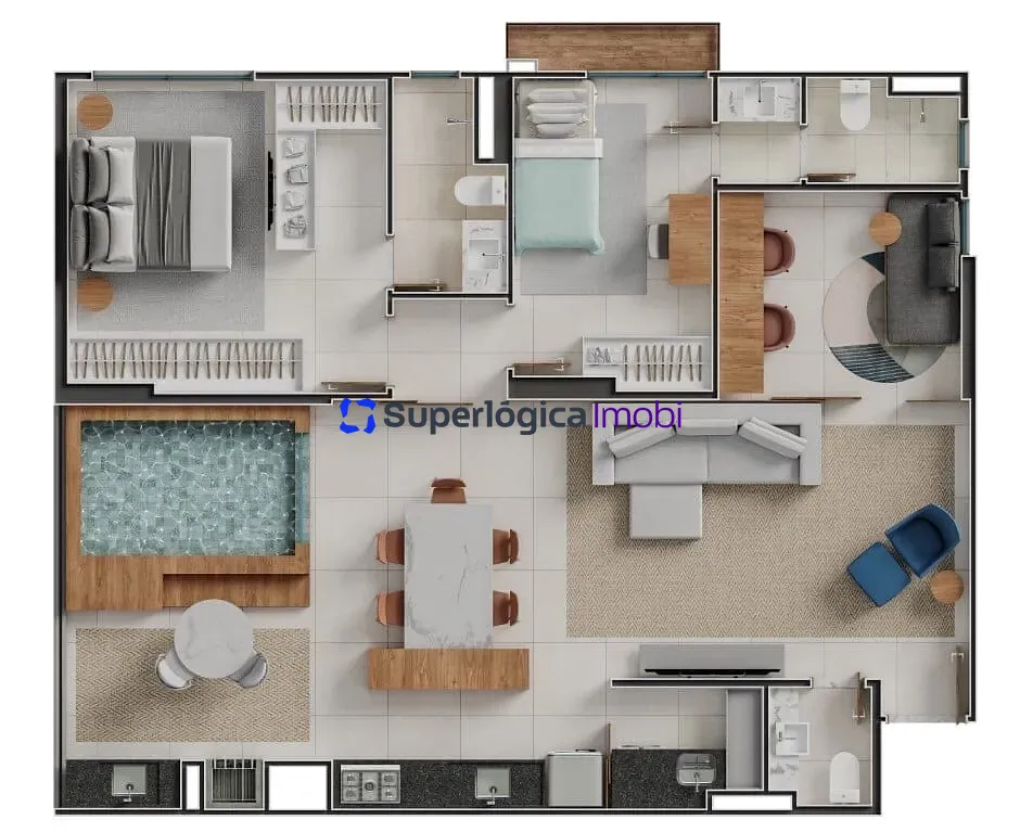 Apartamento, 3 quartos, 109 m² - Foto 42